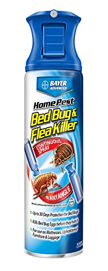 Bayer Advanced 701320 Home Pest Bed Bug and Flea Killer Continuous Spray, 15.7-Ounce