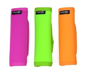 Cosmos ® 3 PCS Comfort Neoprene Handle Wraps/Grip/Identifier for Travel Bag Luggage Suitcase