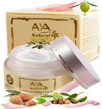 Facial Moisturizer Natural Day Cream - Premium Vegan Face and Neck Care 17 oz - Shea Jojoba Olive Avocado and Almond Oils Blend