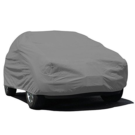 Budge Lite SUV Cover Fits Large SUVs up to 229 inches, UB-3 - (Polypropylene, Gray)