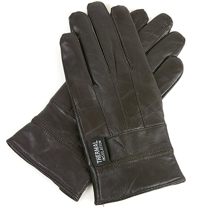 Alpine Swiss Women's Dressy Leather Touchscreen Gloves for Smartphones
