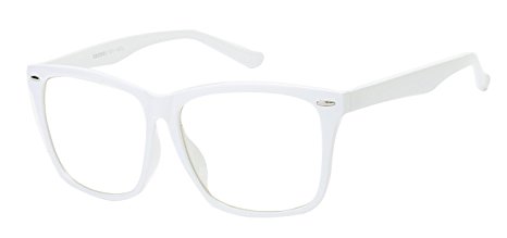 5zero1 Fake Clear Glasses Big Frame Nerd Glasses Party Men Women Fashion Classic Retro Eyeglasses