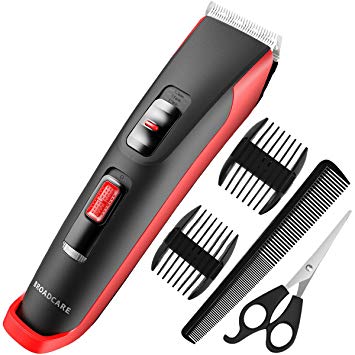 Hair Clippers for Men, Super Quiet And Lightweight Hair Trimmer from BROADCARE, One Charge Supports 110 Minutes Continuous Usage