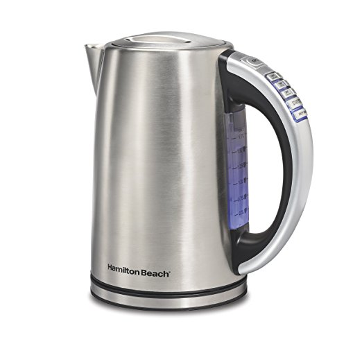 Hamilton Beach 41020 Variable Temperature Kettle Electric, Stainless Steel