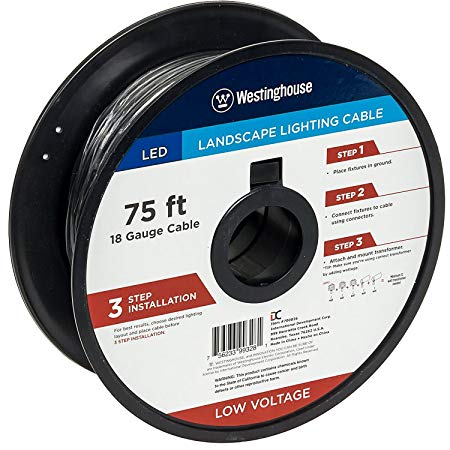 Westinghouse 700026 Low voltage Cable, 75'