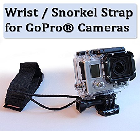 The Accessory Pro® Wrist Strap / Snorkel Strap - Safety Lanyard Tether compatible with all GoPro® cameras