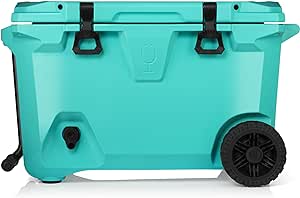 BrüMate BrüTank Wheeled Hard Cooler with Built-in Drink Dispenser Tank and Tap | Perfect for Beach, Tailgating, Drinks, Camping, Sports Games, Parties and More