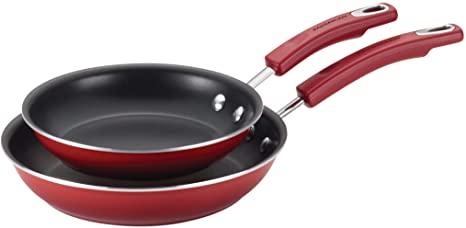 Rachael Ray Twin Pack Skillet - Red (8.5",10")