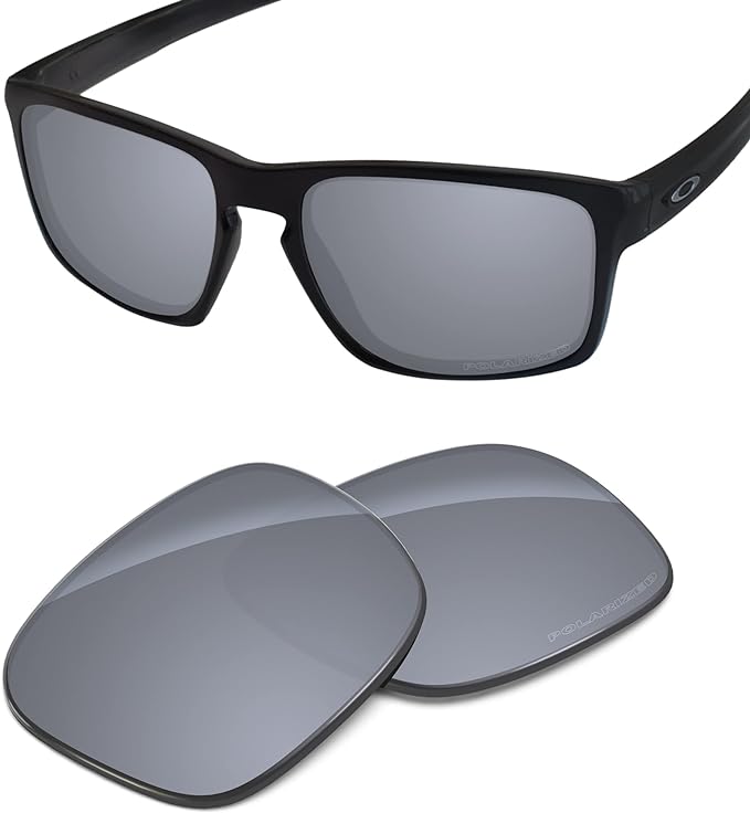 Tintart Performance Replacement Lenses Compatible with Oakley Sliver F Folding OO9246 Polarized Etched