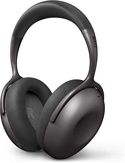 KEF Mu7 Noise Cancelling Wireless Headphones (Charcoal Grey)