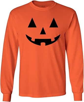 Joe's USA Jack O' Lantern Pumpkin Halloween Costume T-Shirt for Men Women