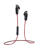 Jarv NMotion PRO Sport Wireless Bluetooth 40 Stereo Earbuds with Built in Microphone - Red Up to 5 hours of playtime