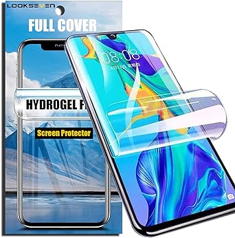 LOOKSEVEN 3 Pack Hydrogel Film For Samsung Galaxy S23 Plus Transparent Soft TPU Screen Protector Compatible with Samsung Galaxy S23 Plus, High Sensitivity Protective Film (Not Tempered Film)