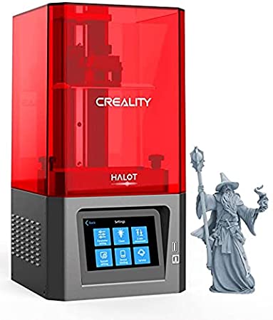 Creality Official HALOT-ONE (CL-60) Resin 3D Printer with Precise Intergral Light Source, WiFi Control and Fast Printing,Dual Cooling & Filtering System, Assembled Out of The Box