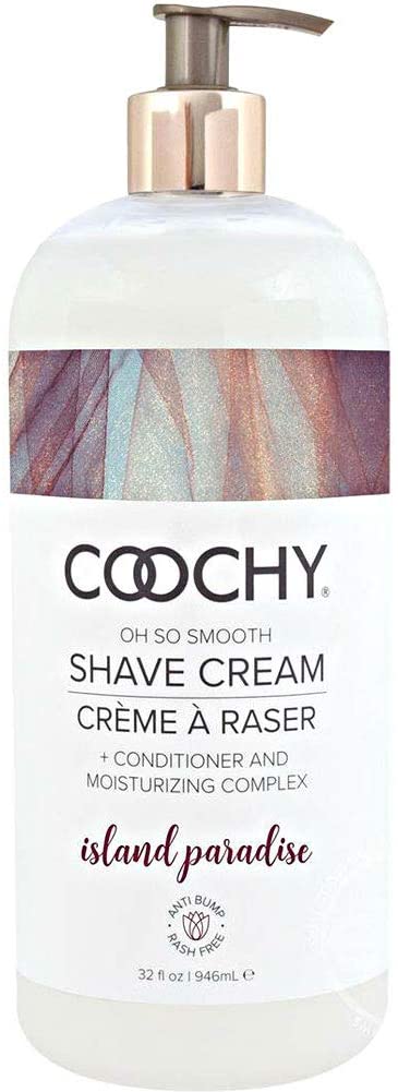 Coochy Oh So Smooth Shave Cream, 32 fl.oz (546 mL), Island Paradise