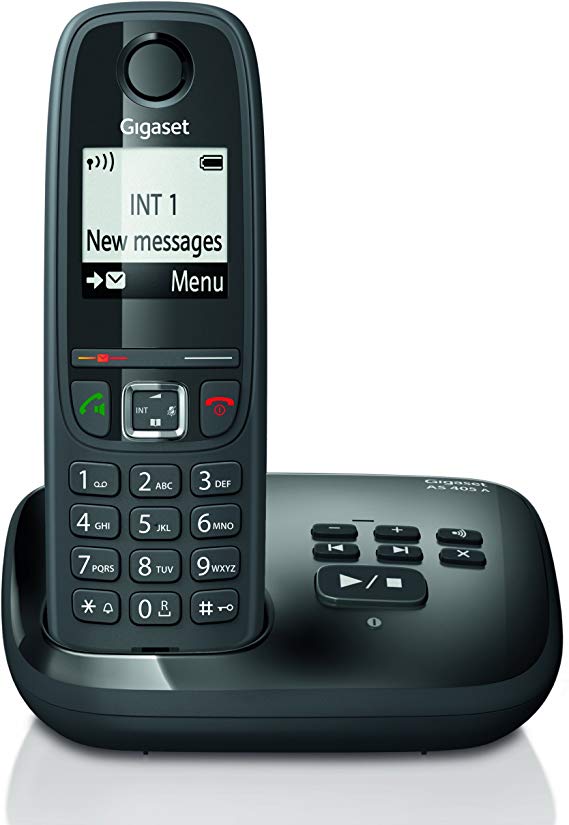 Gigaset AS405A Cordless Phone with Answer Machine
