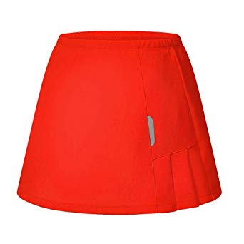 RainbowTree Women's Active Performance Skort Casual Pleated Skirt for Running Tennis Golf Workout