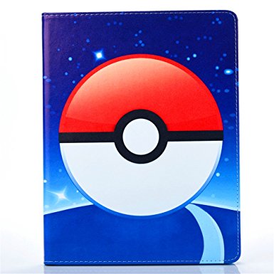 iPad Mini Case, Phenix-Color Pokemon Go Premium Flip Stand PU Leather Shell Case for Apple iPad Mini 1 2 3 (#05)
