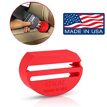 (1 Pack) eZtotZ BuckleShield Seatbelt Buckle Cover - Made in USA - Prevents Children from Accidentally Unbuckling or Releasing Seatbelt - Premium Buckle Cover Heavy Duty Plastic- Universal Fit