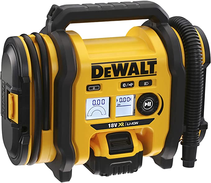 DeWalt DCC018N-XJ Akku-Kompressor DCC 018 N 18 Volt Triple Source Inflator