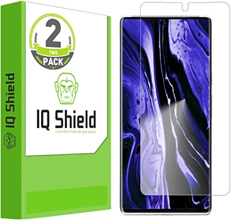 IQ Shield Screen Protector Compatible with Google Pixel 7 Pro (2-Pack) Anti-Bubble Clear Film