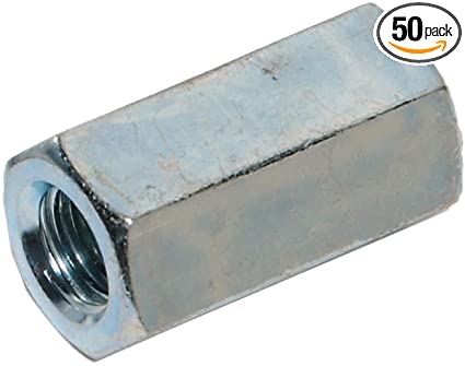 The Hillman Group 180210 Coupling Nut, 1/4 - 20, 50-Pack