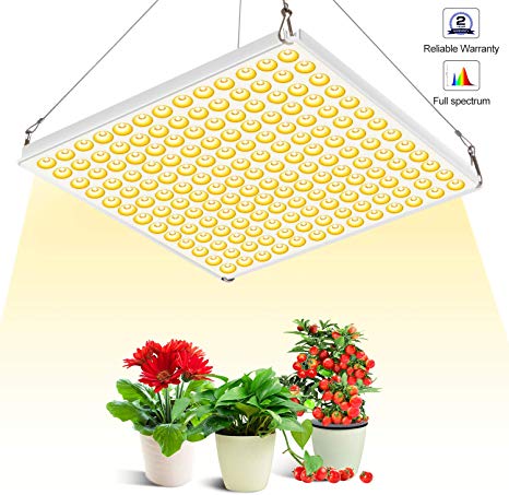 75W Full Spectrum Led Plant Light 3500K Sunlike Plant lamp with UV IR Bulbs for Indoor Plants Hydroponics Vegetables Flowers from Seedlings to Flowering & Fruiting