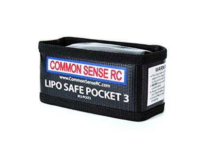 Lipo Safe Pocket 3 Charging/Storage Bag - Ideal for use with 3S Lipos