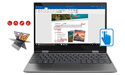 Lenovo Yoga 720 12.5" Convertible 360° Flip-and-Fold 2-in-1 Laptop (Intel i5-7200U Processor, 8GB RAM, 256GB SSD, 12.5" Full HD 1920 x 1080 Touchscreen, Fingerprint, WiFi, Bluetooth, Win 10 Home)