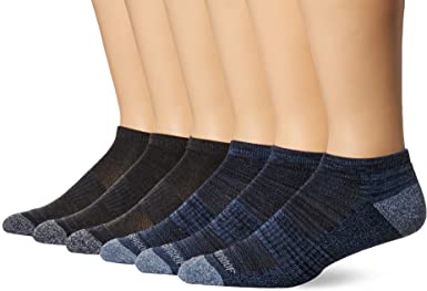 Weatherproof mens Men's 6 Pack Low Cut Socks Hiking Socks