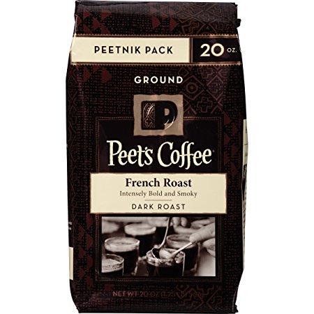 Peet's Coffee & Tea Ground, French Roast, 20 Ounce