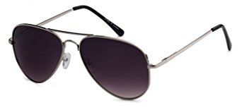 Eason Eyewear Men/Women's Premium Spring Hinge Aviator Sunglasses Mirrored lens