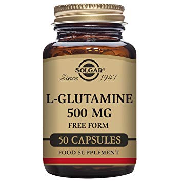 Solgar – L-Glutamine 500 mg, 50 Vegetable Capsules