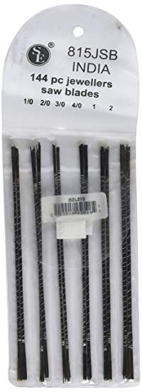 SE Jewelers Saw Blades 144pc Set