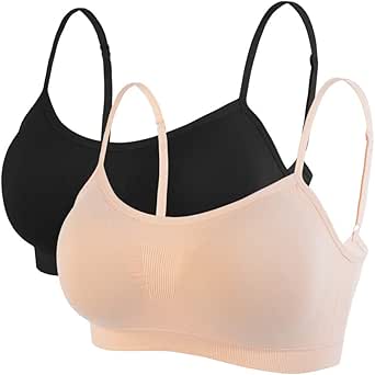 Litthing Soutiens-Gorge de Sport Lingerie Brassière Rembourré Confortable Push Up sans Armature sans Couture pour Sport Yoga