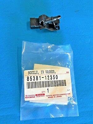 Genuine Toyota 85381-12350 Windshield Washer Nozzle, Front