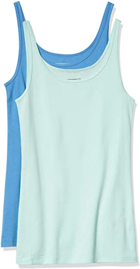 Amazon Essentials Women's 2-Pack Slim-fit Thin Strap Tank