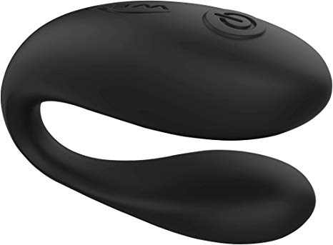 WE-VIBE Couples Vibrator, Dual Stimulation Rechargeable & Waterproof | Black Edition