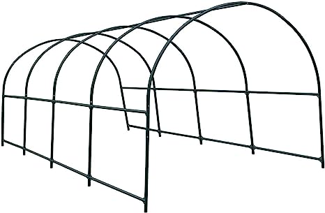 Benefit-USA Multi-Size Large Garden Support Arch Frame Climbing Plant Arch Arbor for Flowers/Fruits/Vegetables (15.9'X7'X7.2'), Green