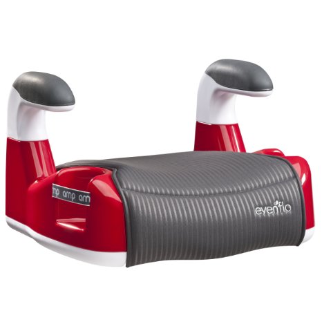 Evenflo Amp Performance No Back Booster Car Seat Red