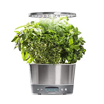 AeroGarden Harvest Elite 360 - Stainless Steel