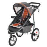 Graco FastAction Fold Jogger Click Connect Stroller Tangerine