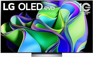 LG C3 OLED evo 77-Inch 4K Smart TV - AI-Powered, Alexa Built-in, Gaming, 120Hz Refresh, HDMI 2.1, FreeSync, G-sync, VRR, WebOS, Slim Design, Magic Remote Included, 77" Television (OLED77C3PUA, 2023)