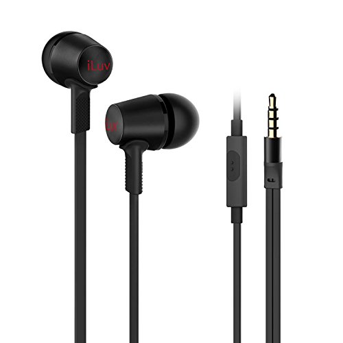 iLuv iEP322BLK City Lights In-Ear Earphones - Ultra Bass - Black (Discontinued by Manufacturer)