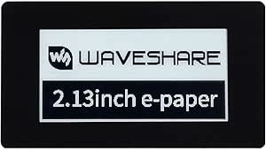 waveshare 2.13inch Touch e-Paper Display for Raspberry Pi Zero 2 W/Raspberry Pi Zero/Pi Zero W/Pi Zero WH, 250x122 Pixels E-Ink Screen, Paper-Like Effect Support Partial Refresh