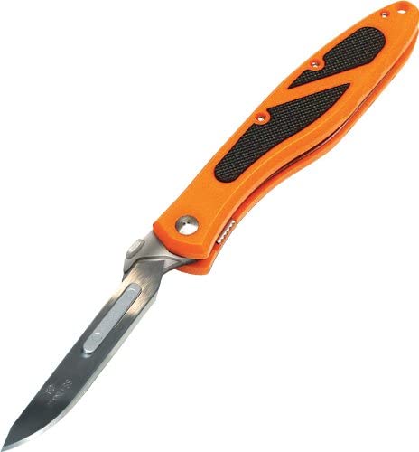 Havalon Piranta Z Folding Blade Skinning Knife, 2.75" Blade