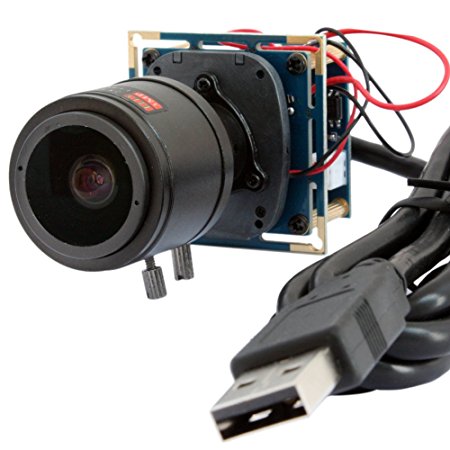 ELP 2.8-12mm Varifocal Lens 2.0megapixel Usb Camera,camera Module Usb for Android Windows Linux and Mac Os