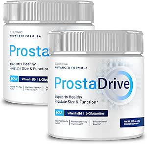 Prosta Drive Powder Advance Formula - Maximum Strength, ProstaDrive Supplement Official Formula with Vitamin A, Vitamin C, Vitamin D, Zinc, Chromium, ProstaDrive Powder Reviews (2 Pack)