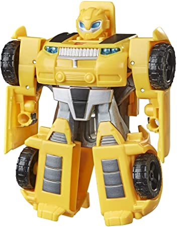 Transformers Playskool Heroes Rescue Bots Academy Classic Heroes Team Bumblebee Converting Toy, 4.5-Inch Action Figure, Kids Ages 3 and Up