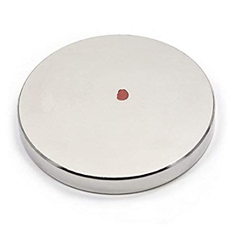 CMS Magnetics Disc Magnet Neodymium N52 53 LBS Pull 2” X 1/4” Home Science Hobby & School 1-Pack